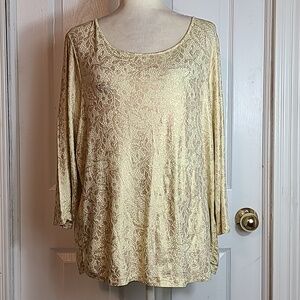 Chico's Abstract Print Blouse